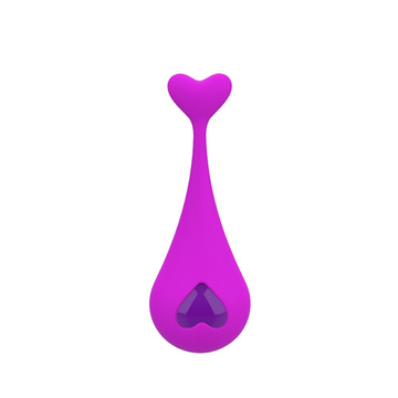 Female Silicone Kegel Balls / Elastic Women's Vagina Trainer With Hearts / G-Spot Massager - EVE's SECRETS
